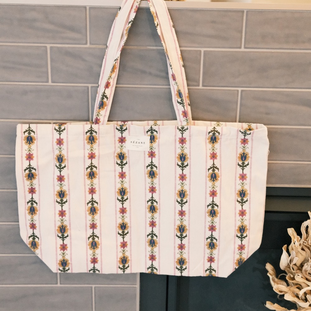 NWOT Sezane Tote Bag